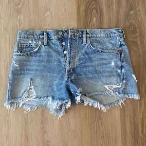 Agolde Parker Vintage Cut Off Shorts